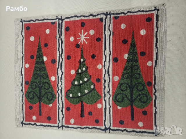 Подложка за маса Коледа Покривка Каре, снимка 2 - Покривки за маси - 52672527