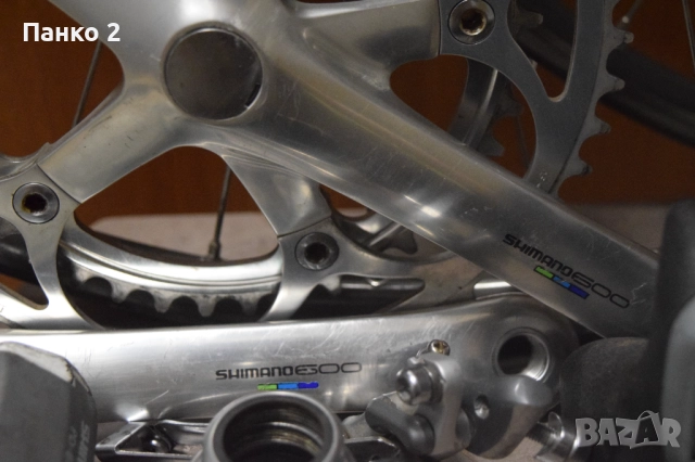 Ретро Шосеен Монтаж Shimano 600 Tricolore 6400 7 Скорости, снимка 7 - Велосипеди - 52164891