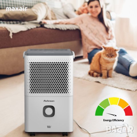 Влагоуловител Rohnson R-91310 True Ion & Air Purifier * Безплатна доставка * Гаранция 5 години, снимка 6 - Влагоабсорбатори и влагоуловители - 42594449