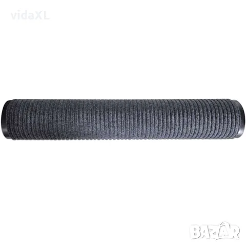 vidaXL Изтривалка за врата, сива, 90 x 150 см, PVC, снимка 3 - Изтривалки - 56146335