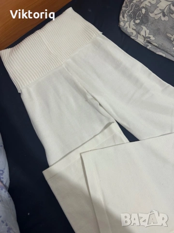 Дамски бял панталон