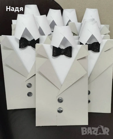 Луксозни покани тип сако за абитуриентски бал, снимка 5 - Покани - 53033404