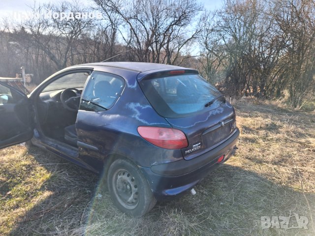 Peugeot 206 1.1, снимка 1 - Автомобили и джипове - 44247346