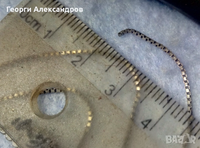 Нежно Италианско СРЕБЪРНО КОЛИЕ / Дамско ЛАНЧЕ / Верижка РОДИРАНО СРЕБРО 925 ITALY, снимка 8 - Колиета, медальони, синджири - 52776187