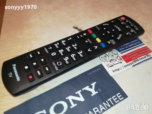 PANASONIC TV REMOTE-SWISS 2109231625, снимка 11 - Дистанционни - 42271753