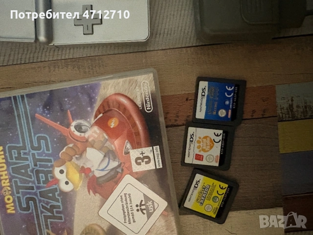 Nintendo DS lite с 4 игри и зарядно, снимка 4 - Nintendo конзоли - 53419127