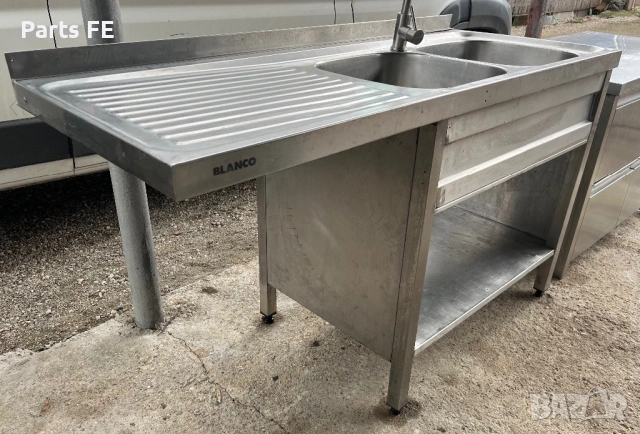 Професионална двойна мивка с работен плот profesionalna dvoina mivka s raboten plot, снимка 4 - Обзавеждане на кухня - 53563051