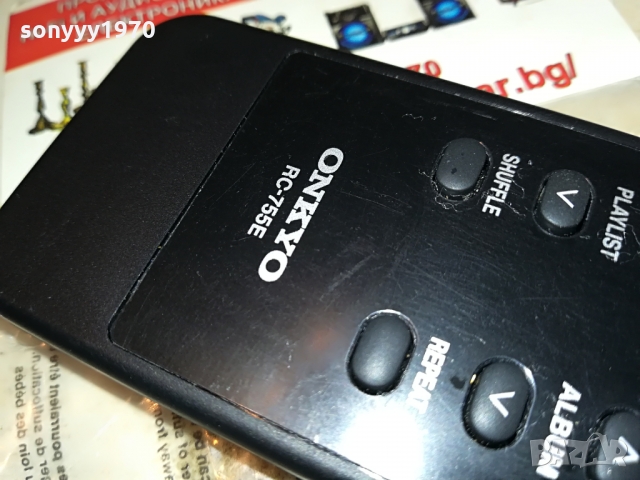 ONKYO RC-755E REMOTE 0803221725, снимка 14 - Други - 36037219