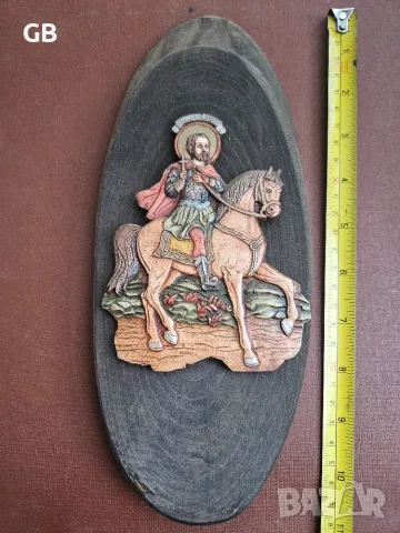 Икона Свети Мина, снимка 3 - Икони - 55730420