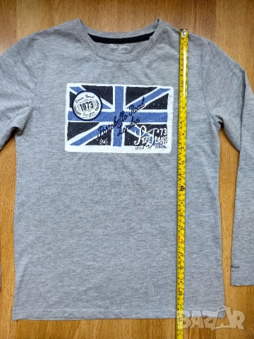 Pepe Jeans - детска блуза с дълъг ръкав 146см, снимка 6 - Детски Блузи и туники - 51711918