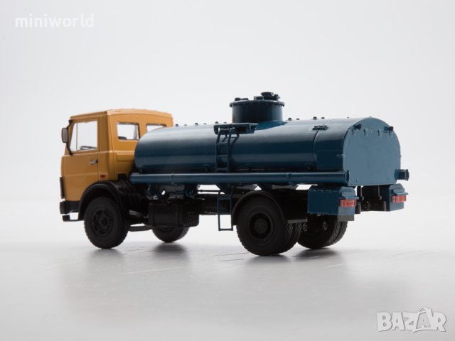 МАЗ 5337 АЦ-9 цистерна - мащаб 1:43 на Авто История моделът е нов в кутия, снимка 6 - Колекции - 42021047