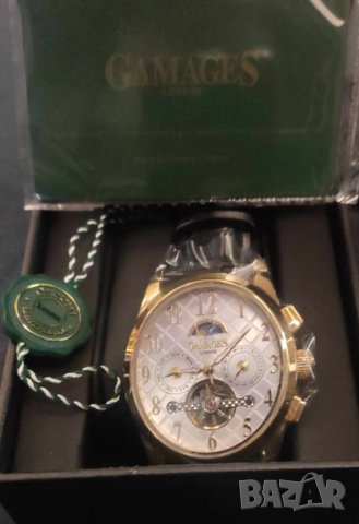 Мъжки часовник Gamage's of London, снимка 5 - Мъжки - 42558081