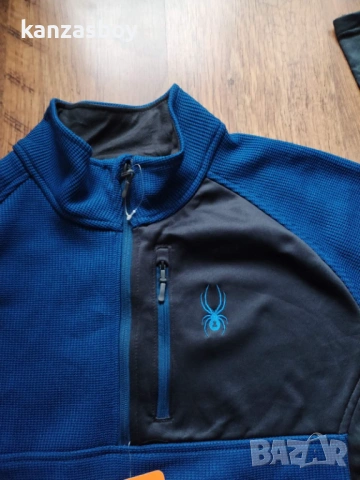 spyder men's gait half zip jacket - страхотно мъжко горнище НОВО БЕЗ ЕТИКЕТИ 2ХЛ, снимка 6 - Спортни дрехи, екипи - 53470195
