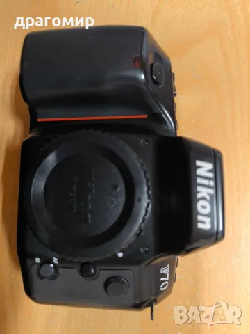 NIKON F70, снимка 2 - Фотоапарати - 48207509