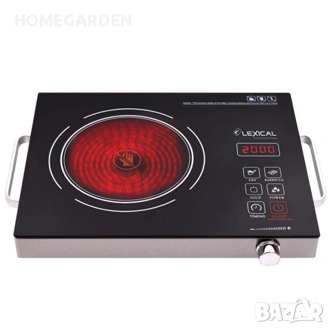 Керамичен котлон Lexical LHP-2705 20 степени на мощност, тъч скрийн, 2000W