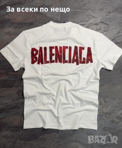 Balenciage Мъжка Тениска👕Мъжка Блуза С Къс Ръкав - Различни Модели Код NGHSP1, снимка 16 - Тениски - 53690028
