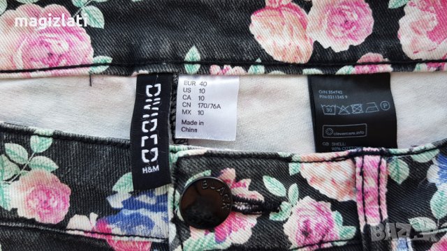 Къси дънкови панталони H&M  размер Л , снимка 2 - Къси панталони и бермуди - 33780433