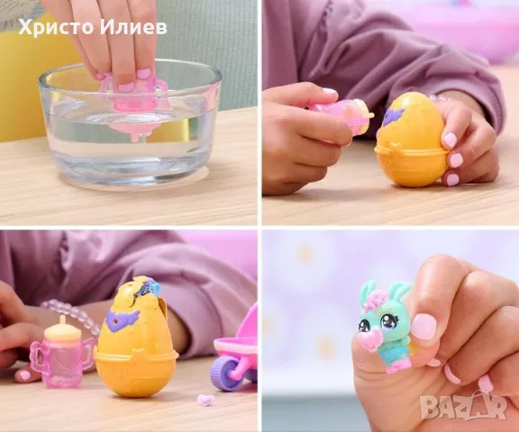 Игрален комплект Hatchimals Alive Детска количка с фигурки, снимка 7 - Фигурки - 48859617