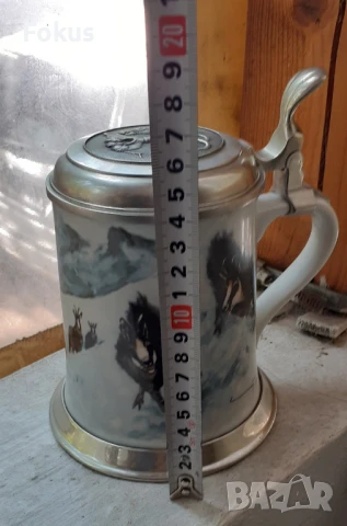 Колекционерска немска халба за бира Kaiser лимитирана серия, снимка 6 - Антикварни и старинни предмети - 51358084