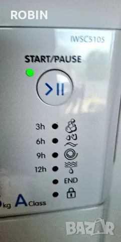 Страхотна пералня Indesit IWSC5105, снимка 12 - Перални - 56045792