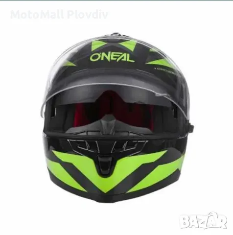 Каска O'NEAL CHALLENGER EXO BLACK/GRAY/RED V.25 с очила спортна, снимка 6 - Аксесоари и консумативи - 49290086