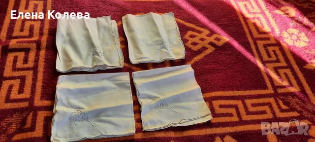 Бели и бежови карета, снимка 7 - Покривки за маси - 49064382