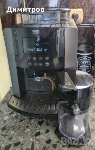 Продавам кафемашина KRUPS EA819E10 ARABICA LATTE, снимка 4 - Кафемашини - 52961186