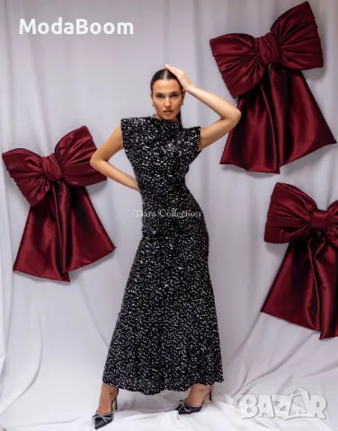 Дълга дамска стилна рокля , снимка 6 - Рокли - 48267692