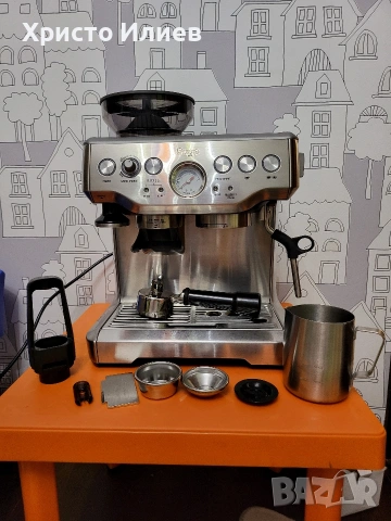 Еспресо машина SAGE Barista Express Кафемашина с кафемелачка