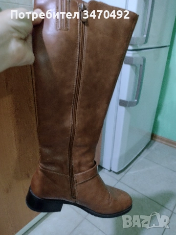 Дамски ботуши от еко кожа , снимка 2 - Дамски ботуши - 51937525