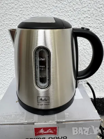 Електрическа Кана Melitta Prime Aqua Mini Top 1018-03, 2200W, 360°, Защита от Прегряване!