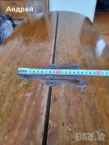 Скара за ютия на жар, снимка 2 - Антикварни и старинни предмети - 53610538