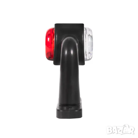 LED габарит рогче 18 LED под 90 градуса 80 mm 12-24V, снимка 3 - Аксесоари и консумативи - 55868972
