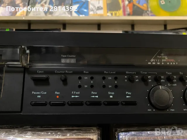 Рядък Дек NAKAMICHI 580, 2 Head Cassette Deck + Бонус 1 Ролкова Касета и 10 нормални!, снимка 8 - Декове - 48867107