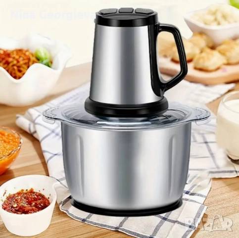 Многофункционален кухненски чопър MAXTOP, 5 литра, снимка 3 - Други - 52904563