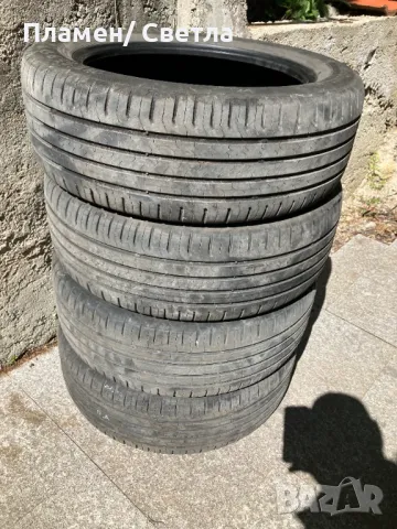 Продавам 4 гуми Continental 215/55/17, снимка 2 - Гуми и джанти - 50139319