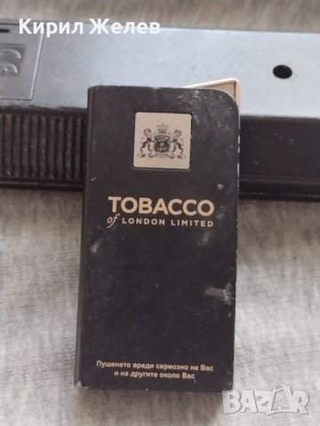 МАРКОВА МЕТАЛНА ЗАПАЛКА TOBACCO LONDON LIMITED МНОГО КРАСИВА СТИЛЕН ДИЗАЙН 34125, снимка 6 - Запалки - 39027571