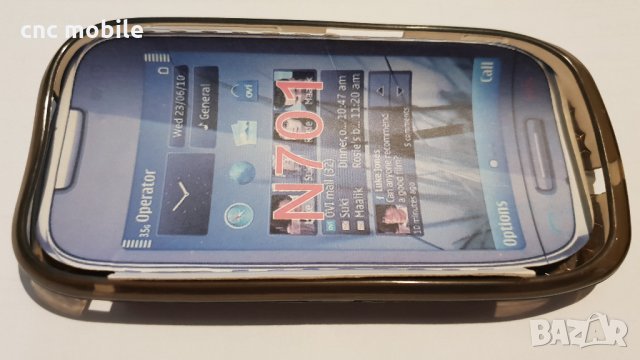 Nokia 701 калъф - силиконов гръб - case 