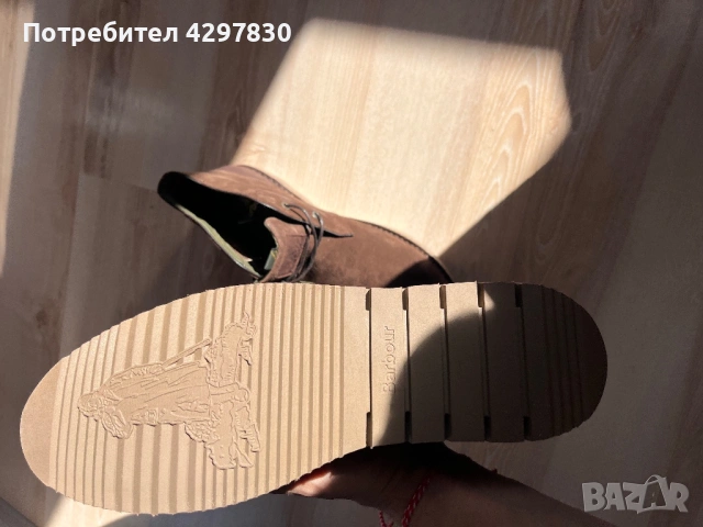 Велурени обувки Barbour № 45, снимка 5 - Ежедневни обувки - 47952856