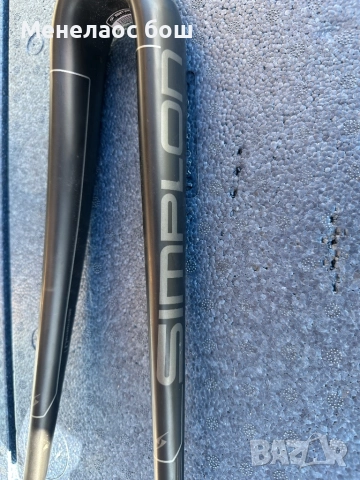 Shimano PRO PAVO – карбонова шосейна вилка (I-Cone, Carbon Monocoque, 28” / 700c)., снимка 2 - Части за велосипеди - 52800905