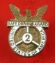 Американски значки-Награда за безопасно шофиране-Шофьори-Оригинал, снимка 2