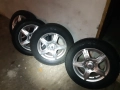 4 джанти 14 ки за фиат 500 с две нови зимни 185/65/14, снимка 1