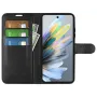 ZTE Blade A75 4G Litchi Texture Wallet Калъф и Протектор, снимка 8