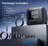 Преносима помпа за гуми Syncwire, преносим въздушен компресор 150 PSI за автомобилни гуми, LCD , снимка 8