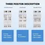 Taxnele TX219G 2P MTS Ръчен превключвател 63A, снимка 4