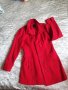 Червено палто , снимка 1 - Палта, манта - 34505688