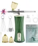 Daakro 2024 Upgrade Wireless Airbrush Set 30PSI Преносим ръчен безжичен мини USB акумулаторен, снимка 1