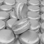 Черупки за френски макарони - сребърни металик, снимка 1 - Други - 41441506