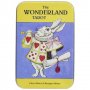 карти таро USG WONDERLAND IN TIN  нови  Присъединете се към лудото чаено парти с любимите герои , снимка 1 - Карти за игра - 35860234