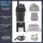 Retevis RT24 Plus презареждаща се уоки-токи, радиостанция с голям обхват, нелицензирана 16 канал, снимка 6